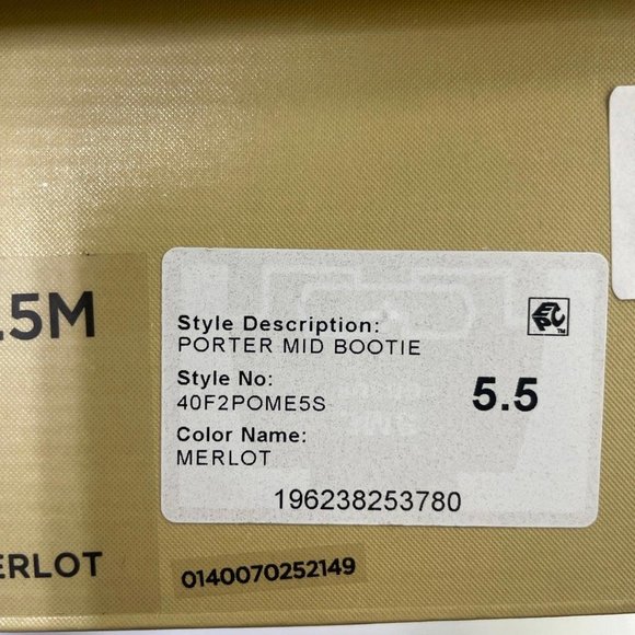 NWT Michael Kors Porter Mid Bootie Stretch Suede (Size 5.5) - Picture 5 of 6